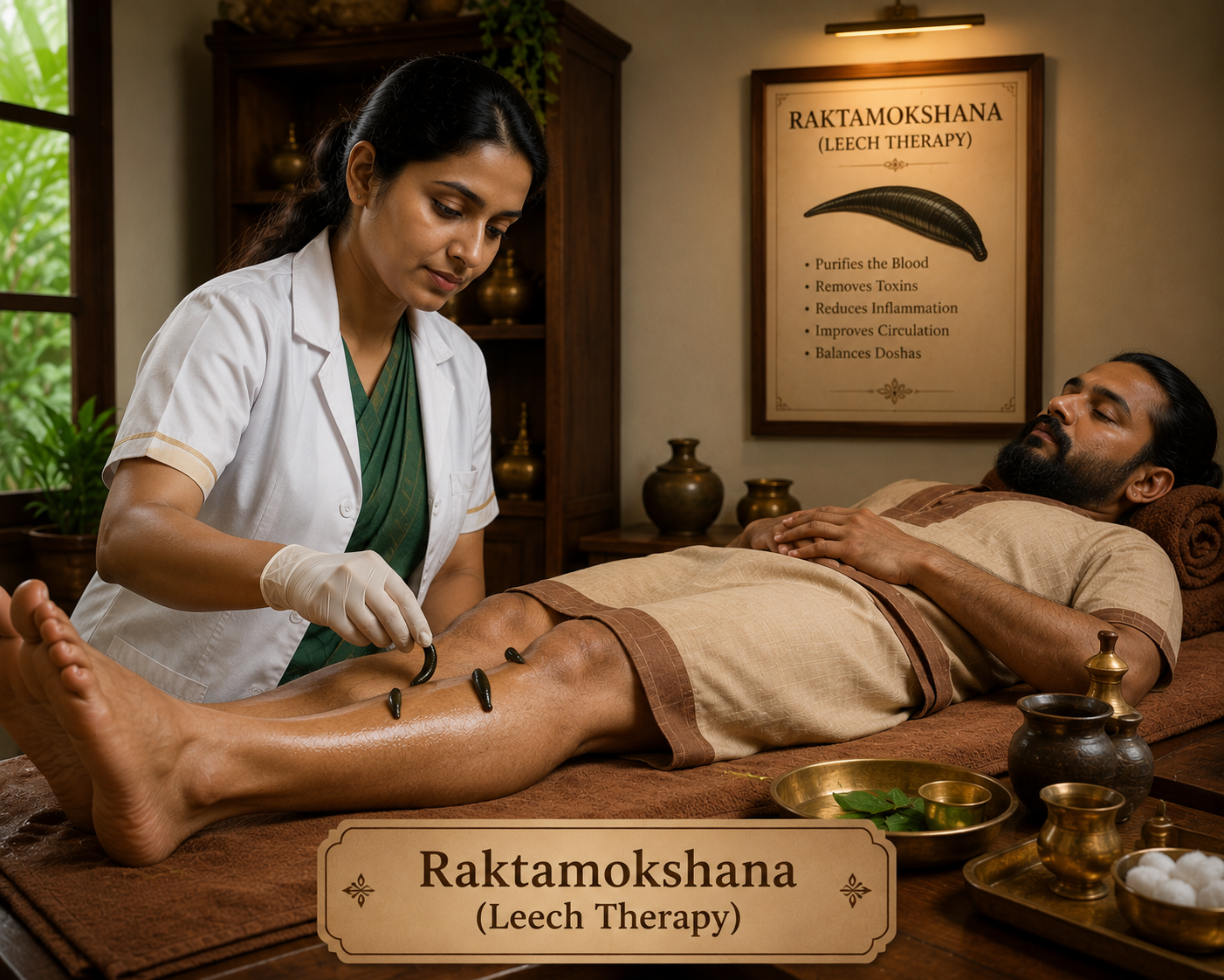 Raktamokshana (Blood Cleansing)